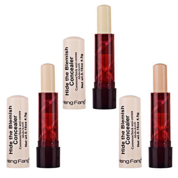 3x3 Pieces Concealer Highlight Contour Stick Set 3D Face Makeup Comestic Kit