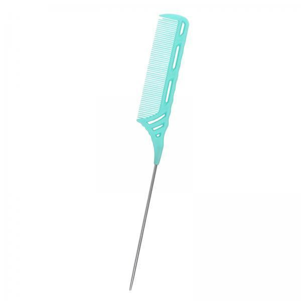 3xRat Tail Comb for Women / Men Girls Hair Styling at Home Salon green