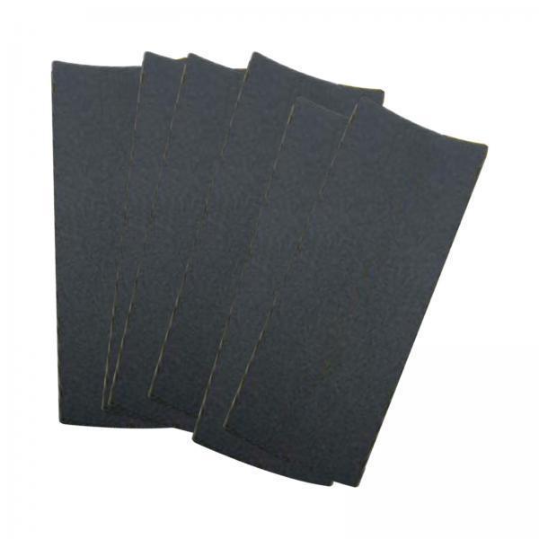 3x6Pcs Fingerboard Grip Tape Non Skid Accessories for Mini Skateboard Supplies Black
