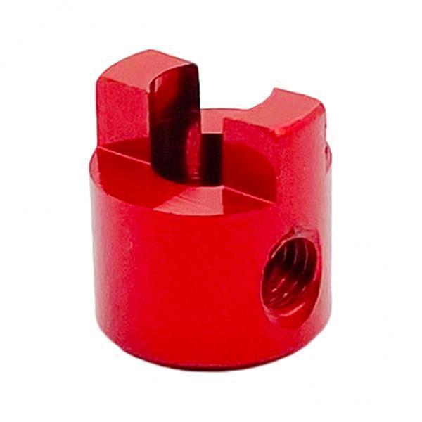 4xRC Boat Drive Metal Dog Shaft for RC Boat Drive Shaft Parts 4mm red