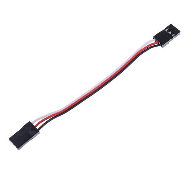 2x100mm RC Airplane Servo/Receiver Connect Cable Male to Male JR Extended Wire
