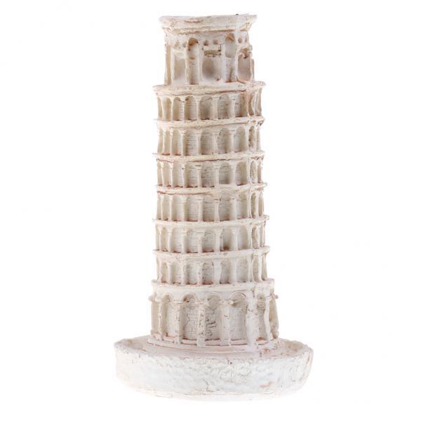 4xDIY Kit Resin Tower of Pisa Italy Building Model Scene for Diorama Landscape