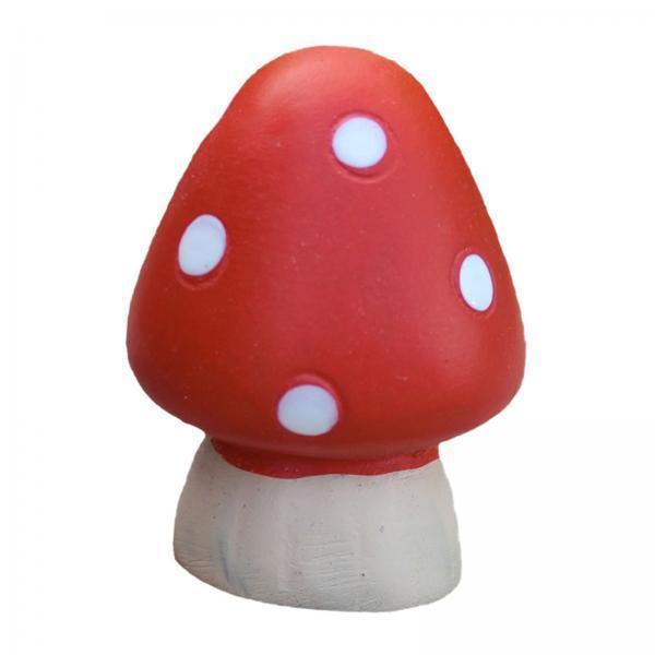 2xAdorable Red Mushroom Photo Props Fish Tank Fairy Garden Accessories Small
