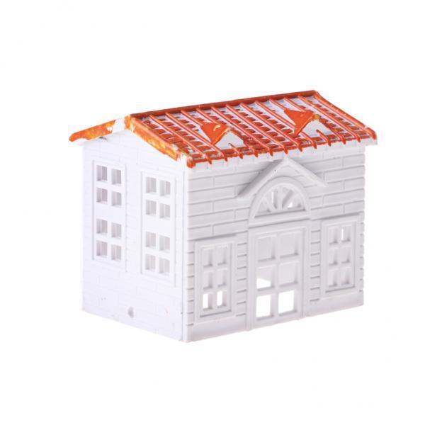 3xSmall House Villa Model DIY Building Sand Scene Accessories