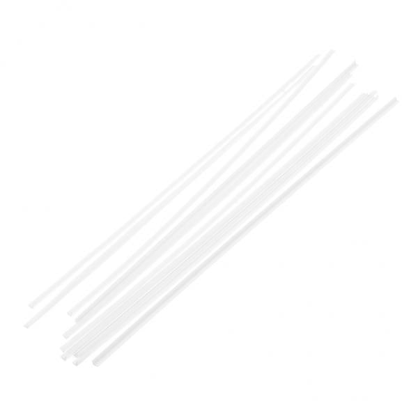 2x10 Pieces ABS L-shaped Bar Rod DIY Architectural Model Building Materials