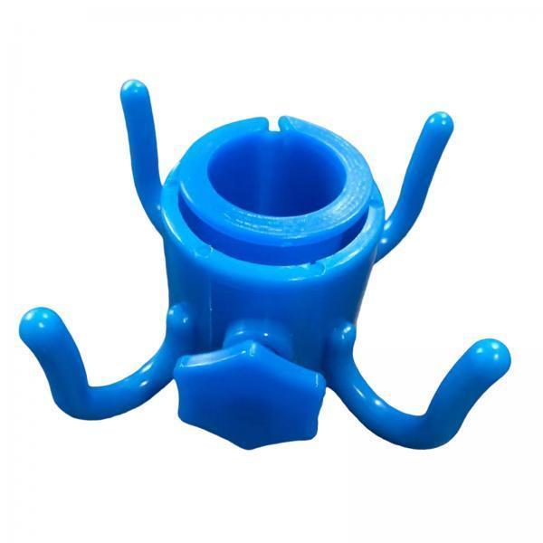 2xBeach Umbrella Hooks Hanger Beach Umbrella Hanger for Towels Sunglasses Bags blue