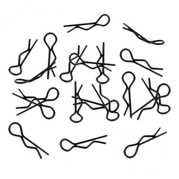 4x20pcs/set RC Car R-Pins fit 1/10 1/12 1/16 1/18 RC Car Truggy Accessory Black