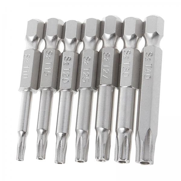 2x7Pcs Screwdriver Drill Bits 1/4 Hex Shank for Electric Screwdrivers"