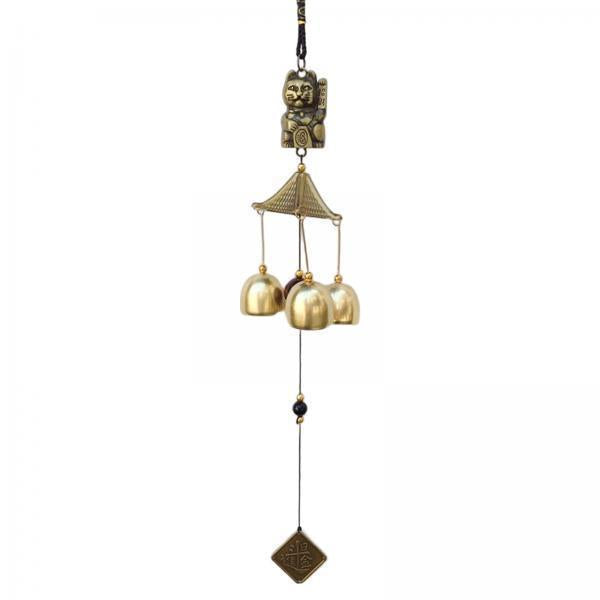 4xWind Chime Toy Ornaments Blessing Gifts Pendant for Fengshui Garden Families