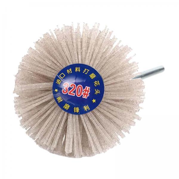 4xGrinding Nylon Wheel Brush Wire Brush Wheel Cup Brush for Polishing 320 Grit