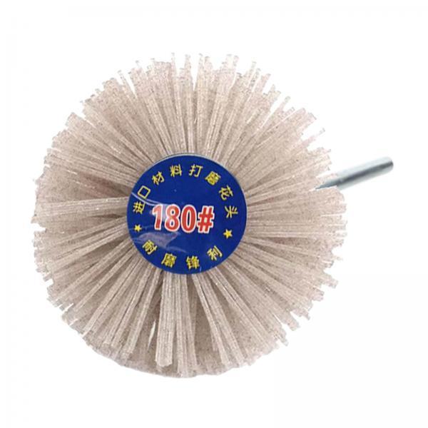 2xGrinding Nylon Wheel Brush Wire Brush Wheel Cup Brush for Polishing 180 Grit