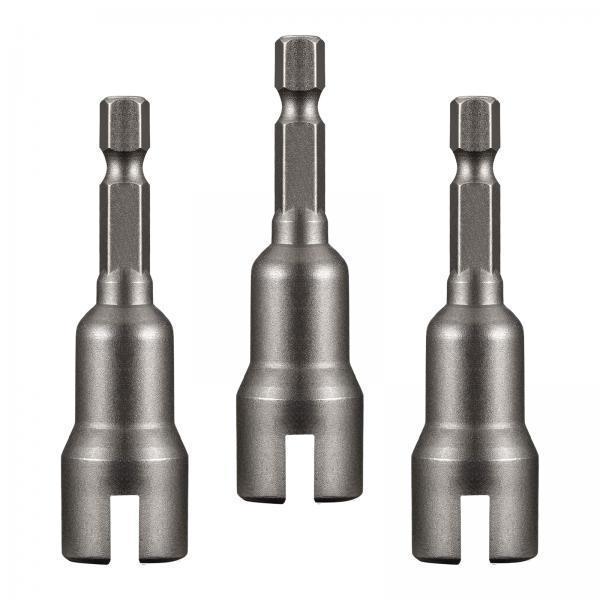 3x3x 1/4 Hex Shank Wrench Drive Socket Drill Adapter Socket Extension Bit Set"