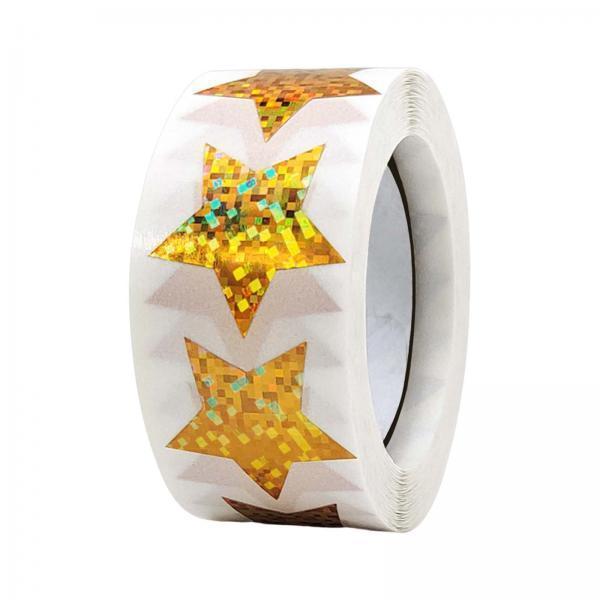 3x500x Star Stickers DIY Stickers Self Adhesive Envelope Stickers for Birthday style D