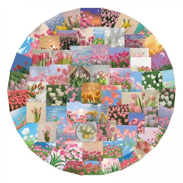 2x69Pcs Flowers Stickers for Guitar Water Bottles Laptop Trendy Vinyl Sticker