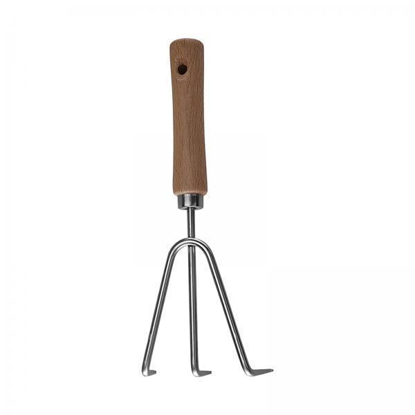 3xMultifunctional Gardening Tool Manual Hand Weeding Removal for Courtyard Rake