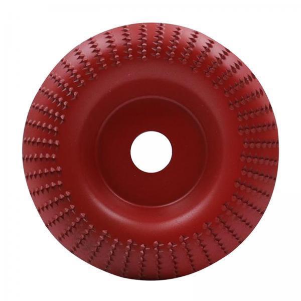 2x100mm Angle Grinder Disc Wood Grinding Wheel Woodworking Tool Red