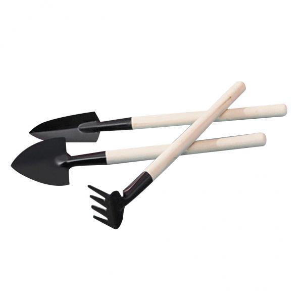 2x3pcs Garden Plant Tools Mini Planting Succulent Garden Tools Wood Handle