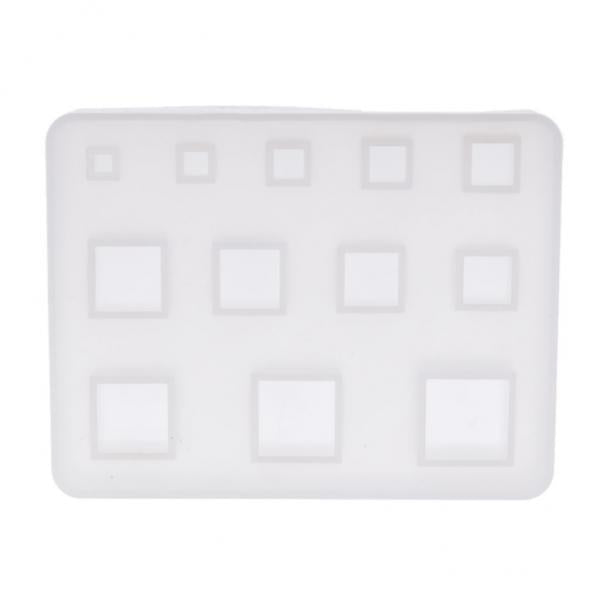 2xSilicone Pendant Mold DIY Jewelry Making Resin Craft Mould Tools 8.5x6.5CM