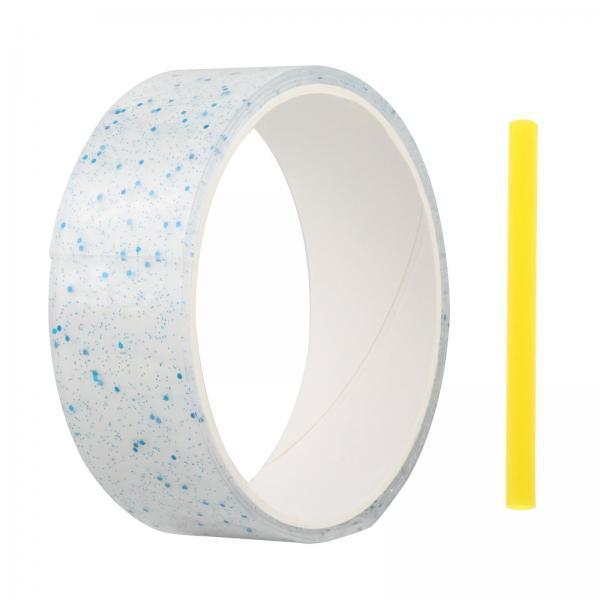 4xTransparent Glitter Nano Tape Picture Mount Tape Funny Blow Bubbles Balloons 1mx5cmx1mm Blue