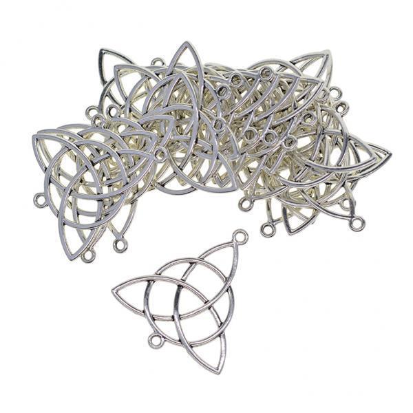 3x20   Celtic Knot Necklace Bracelets Pendant DIY Jewelry Making Charms