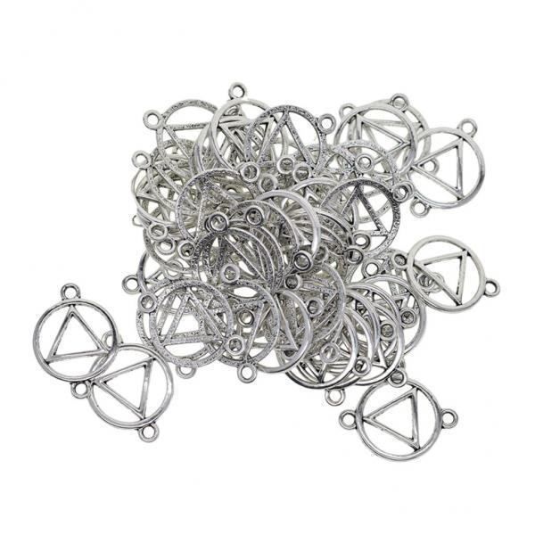 4x50pcs Celtic Spacer Loose Pendants Charms for Necklace Jewelry DIY Crafts