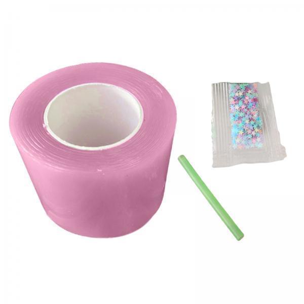 4xNano Mounting Tape Household Mounting Tape for Educational Toy Handmade Ball 1mmx4.5cmx1m violet