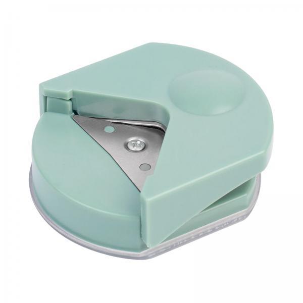 4xCorner Rounder Punch Invitations Pocket R4mm Laminate Rounded Corner Punches Green