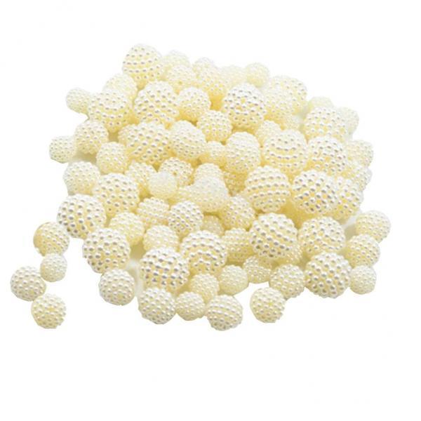 4x100pcs Bayberry Beads Round Loose Spacer Bead for Jewelry Making Mixed Sizes
