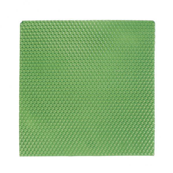 3x20x20cm honeycomb beeswax slice pieces for pillar candle taper DIY  green