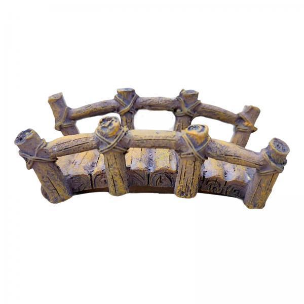 4xSmall Bridge Miniature Landscape Fairy Garden Accessories for Desk Decoration