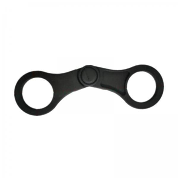 3xSnorkel Clip Replacement Portable Flexible Diving Soft Snorkel Keeper Unisex Black Color 8 Shaped