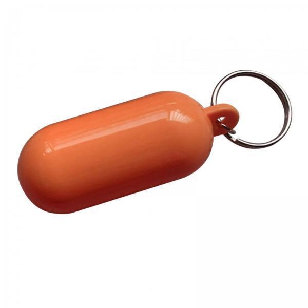 4xFloating Keychain Buoyant Key Chain for Outdoor Water Sports Rafting Fishing Orange
