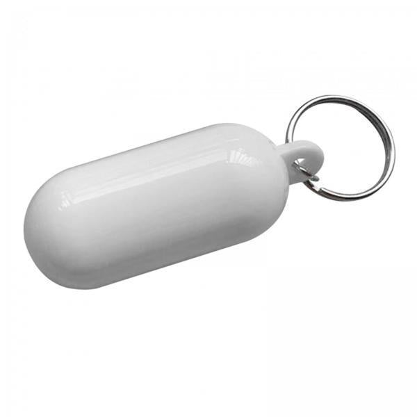 4xFloating Keychain Buoyant Key Chain for Outdoor Water Sports Rafting Fishing White