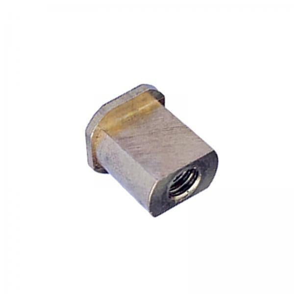 2xIce Hockey Helmet Repair Useful Helmet Hardware for Sports Football Baseball Square Copper Nut