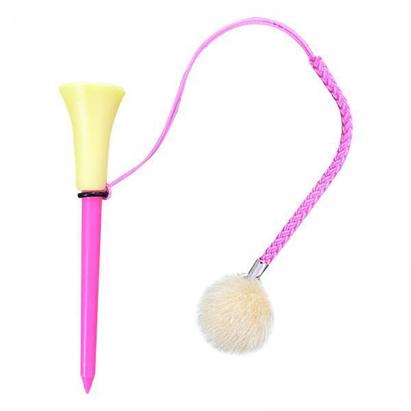 3xGolf Tee with Rope Prevent Loss Golf Ball Nail Holder Stronger Golf Ball Tee