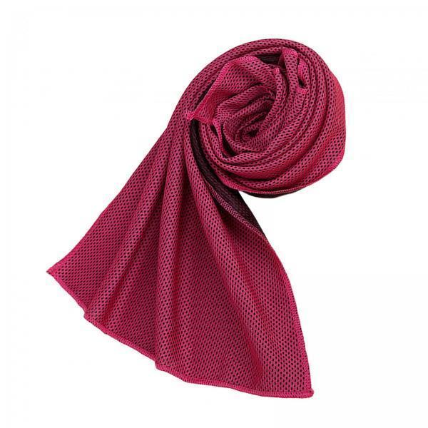 2xCooling Towel Breathable Fast Drying Ice Towel for Exercise Hot Weather rose red