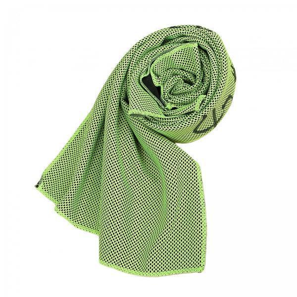 3xCooling Towel Breathable Fast Drying Ice Towel for Exercise Hot Weather green