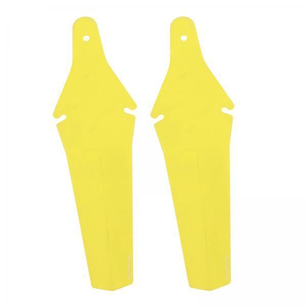 2x2x Bicycle Mudguard Easy to Install Riding Replacement Part Biking Saver Yellow