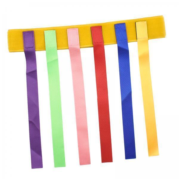 3xPull Tail Game Belt Team Game Kids Chasing Game for Outdoor Birthday Yellow