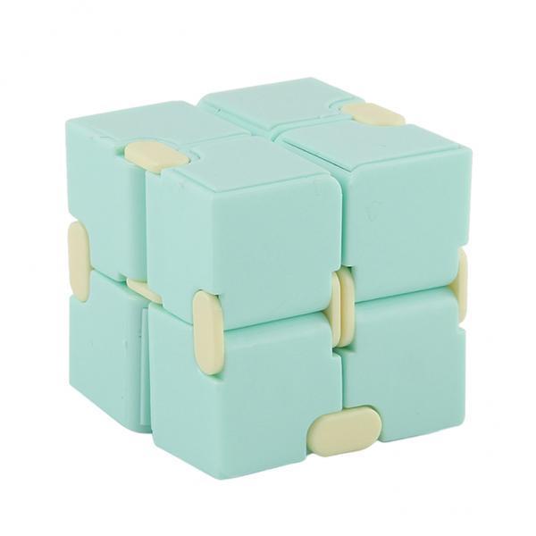 4xInfinity Cube Fidget Toy for Kids and Adults Relaxing green