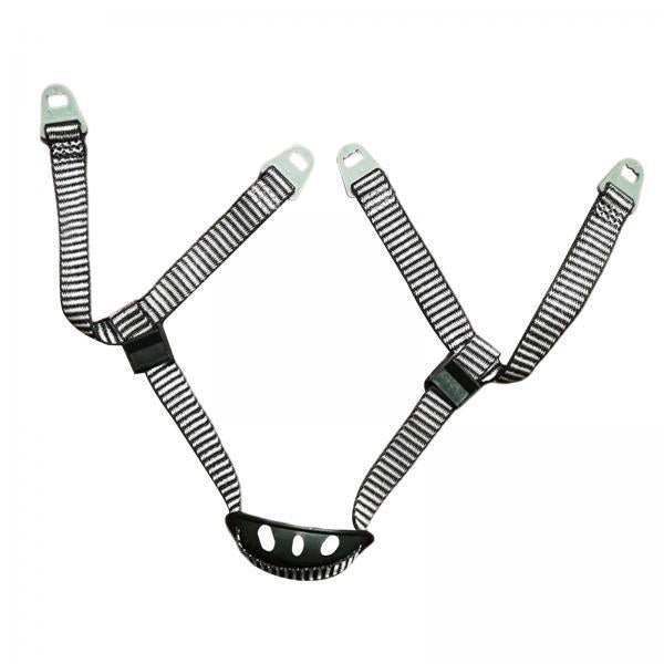 3xHard Hat Chin Strap Adjustable Y Type Helmet Strap for Bike Skiing Climbing 2 Buckle Chin Rest 