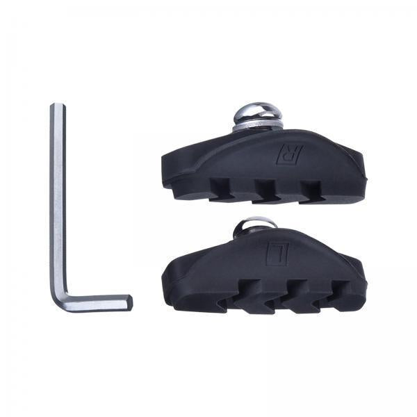 2xV Type Bike Brake Pads Professional for Road Bike Folding Bike Mountain Bike 1 Pair