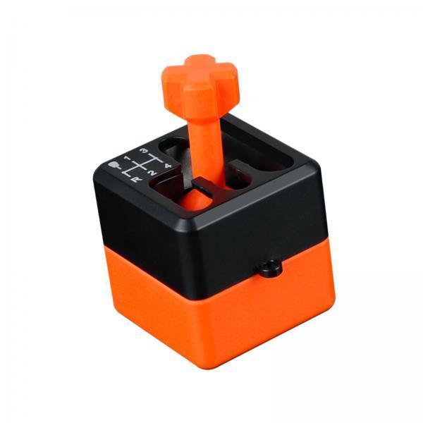 3xManual Shifter Box Keychain for Boyfriend Automotive Accessories Sensory Toy Orange