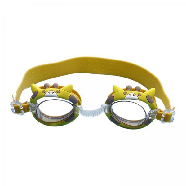 4xSwimming Goggles Teenager Child 2-12 Years Old Fashion Swim Goggles for Kids Fawn