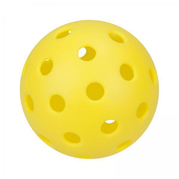2xGolf Balls Airflow Hollow Lightweight Practice Golf Balls for Backyard Yellow