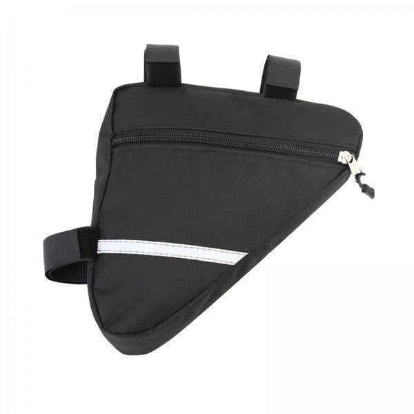 2xTriangle Bike Frame Bag Cycling Bicycle Pouch Sports for Repair Tools Cards No Water Holder