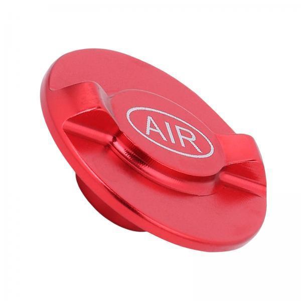 4xBike Front Fork Airtight Valve Cover Air Chamber Cover Replacement Red