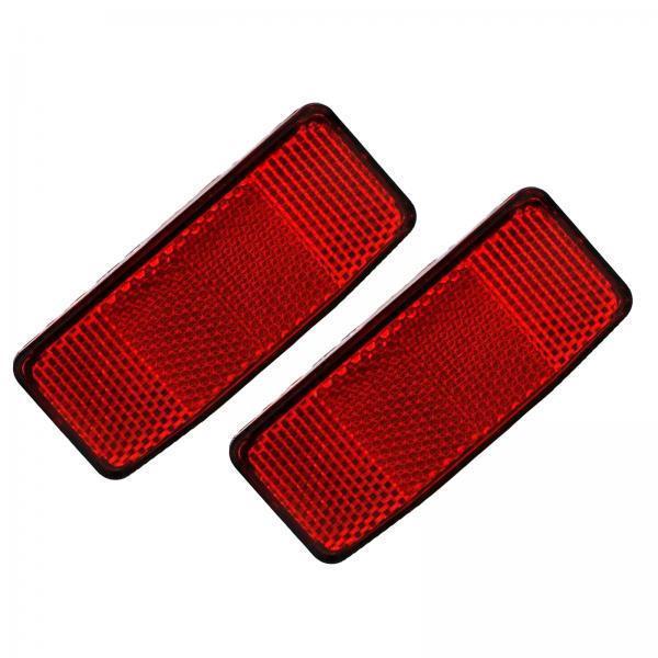 4x2Pcs Bike Reflectors for Night Riding Mountain Road Bikes Bicycle Reflectors