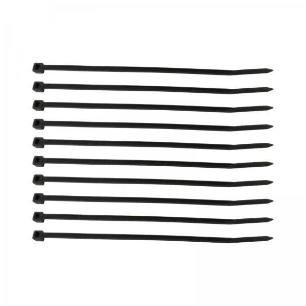 3x10x Scubaregulator Mouthpiece Tie Wrap Black for Snorkeling Dive Resorts
