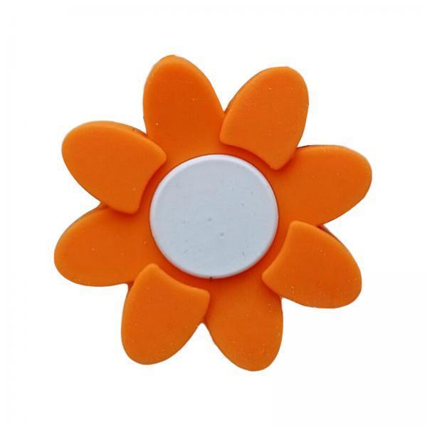 4xTennis Racket Vibration Dampener Tennis Racquet Shock Absorber User Friendly Orange